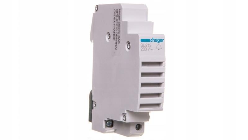 HAGER Dzwonek modułowy 230VAC 0, 03A 85dBA
