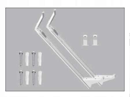 Zawieszenia grzejnikowe SIGARTH H 900 MONCLAC MCK-108 kpl. 2szt. 48H