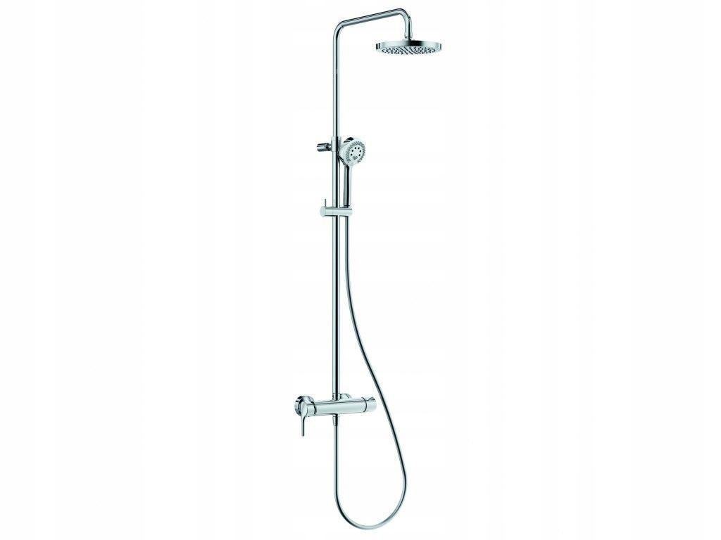 Zestaw prysznicowy naścienny KLUDI LOGO DUAL SHOWER SYSTEM chrom