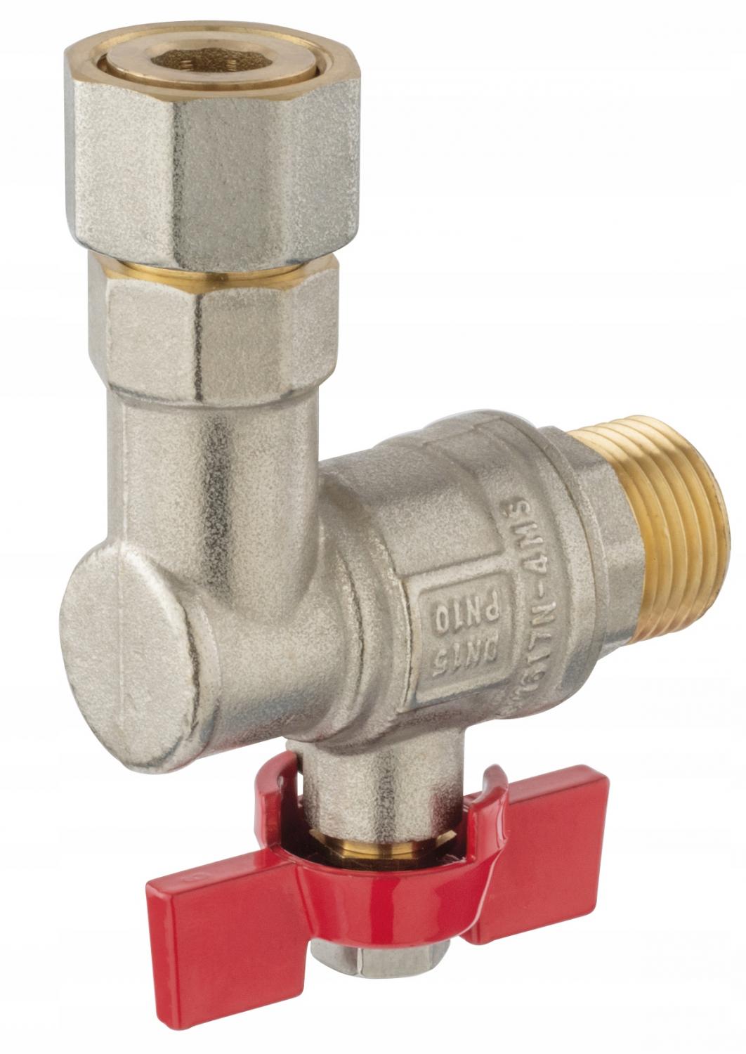 FERRO Zestaw zaworów kątowych pod kocioł 2-funkcyjny