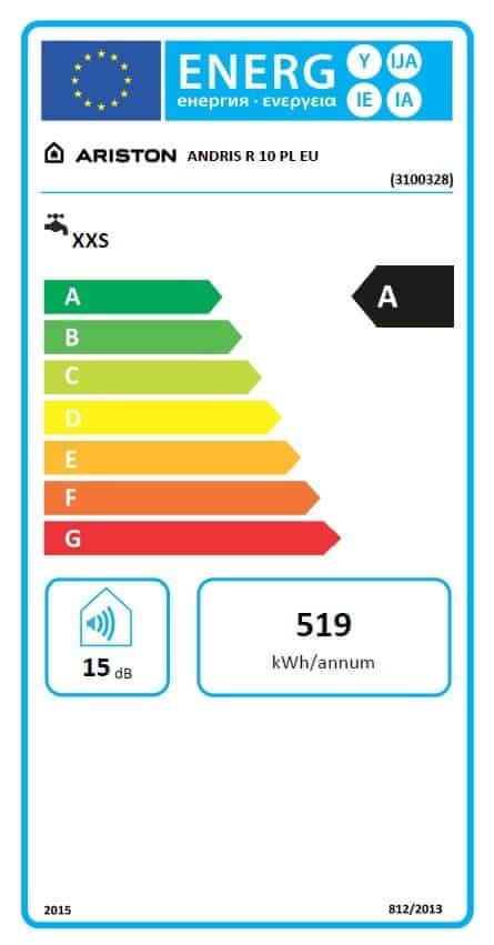 Podgrzewacz elektr. poj do montażu nad zlewem 10l ARISTON ANDRIS R 10 PL