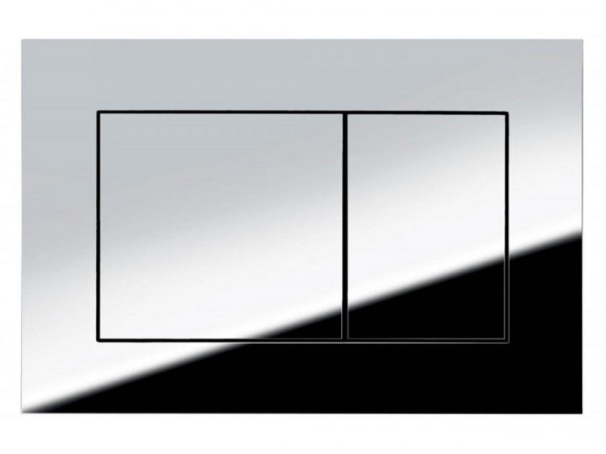 Przycisk spłukujący TECE now z tworz do WC chrom połysk 220x150x5 mm