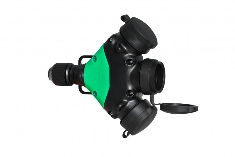 F-ELEKTRO Rozgałęźnik gumowy 3x16A 250V IP44