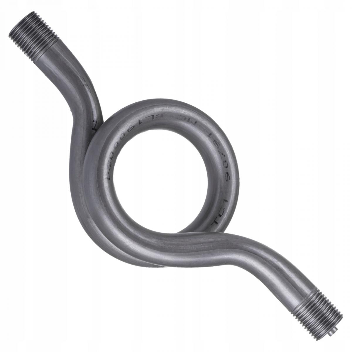 Rurka syfonowa spiralna, 2x G1/2, PN25