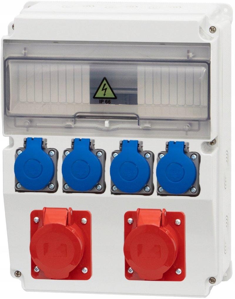 ONNLINE Rozdzielnica CAJA /12M/ 16/5, 32/5, 4x230V ONNLINE POWER