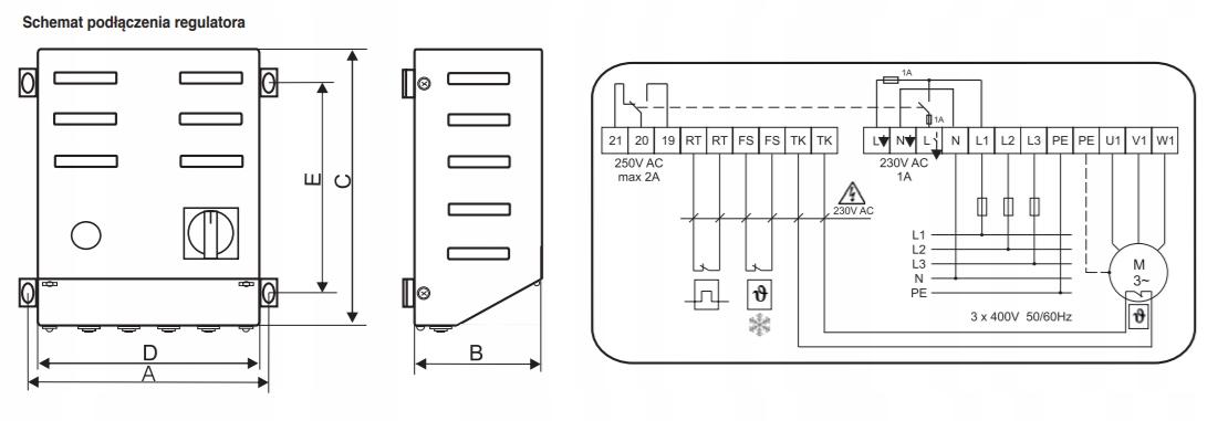 BREVE Regulator A3RW 4.0/1/S/IP 21
