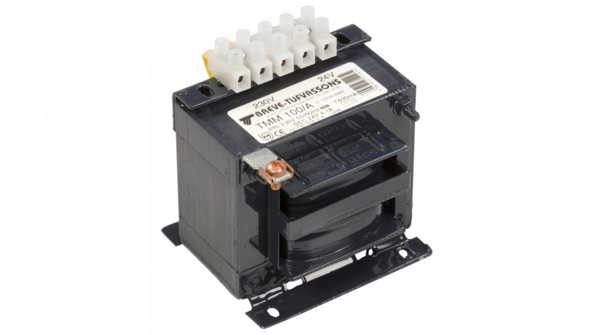 Transformator jednofazowy TMM 100VA 230/24V IP00 separacyjny lub bezpieczeń