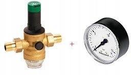 RESIDEO BRAUKMANN REGULATOR CIŚNIENIA ŚRUBUNKI I MANOMETR 48h