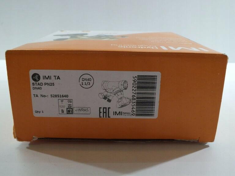 IMI TA Zawór równoważący STAD DN 40 z odwodnieniem 3/4 cala