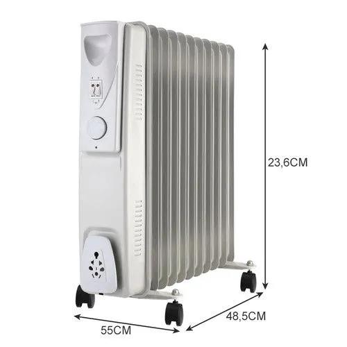 Grzejnik elektryczny olejowy 2500W COMFORT 11 żeberek