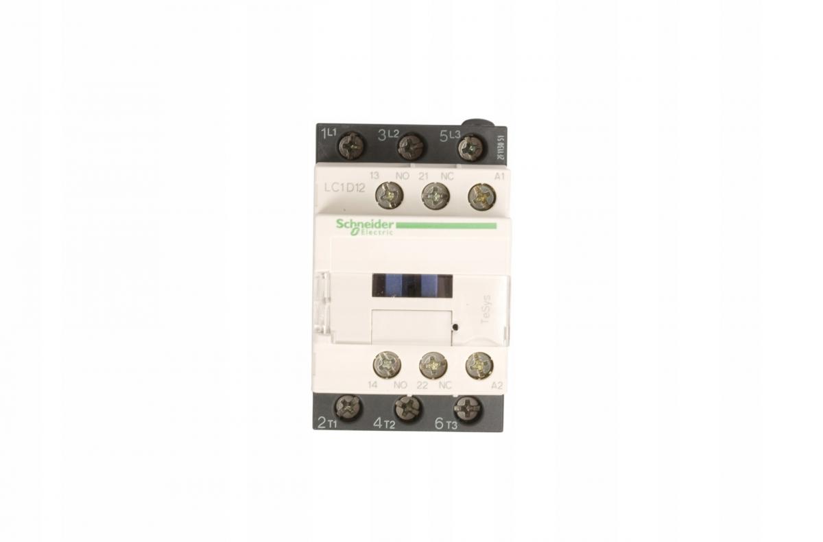SCHNEIDER ELECTRIC Stycznik mocy TeSys D AC3 12A 3P 1NO 1NC cewka 24VAC