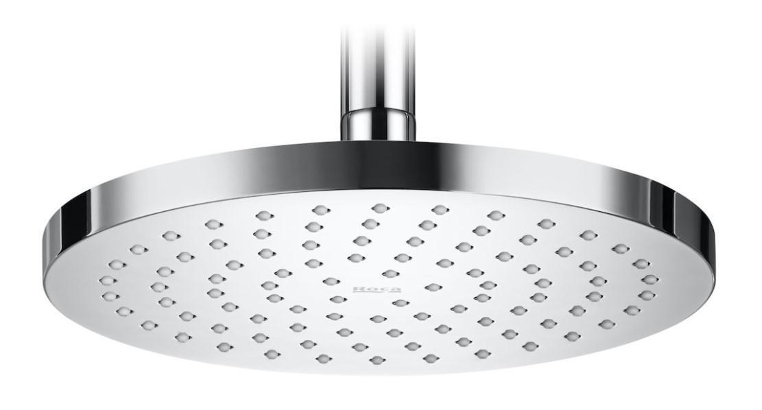 ROCA Głowica Rainsense okrągła 200 ABS chrom