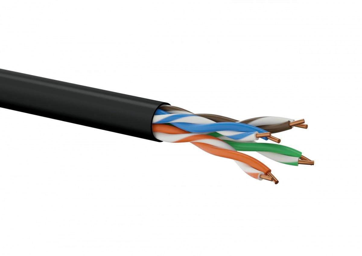 A-LAN Przewód komputerowy ALANTEC UTP kabel 4PR kat.5e OUTDOOR SUCHY