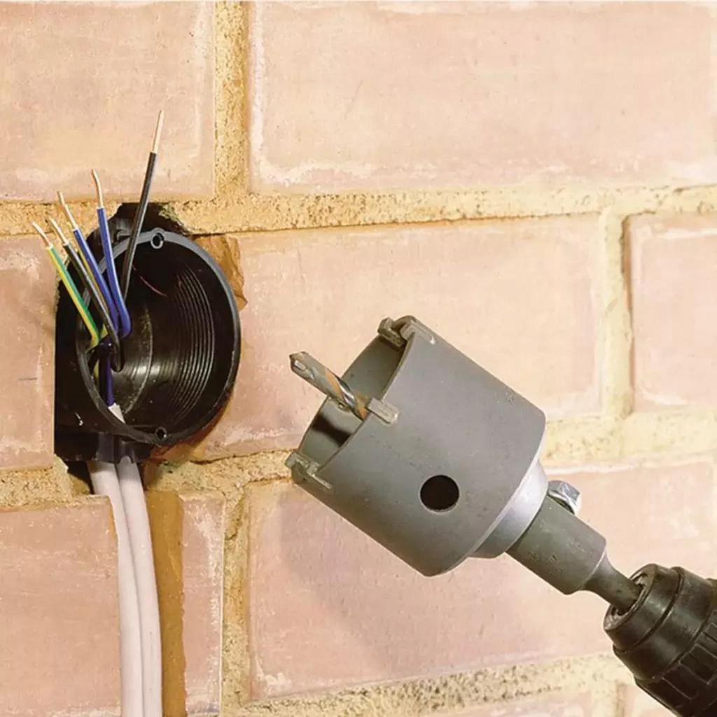 Otwornica 68 mm Wolfcraft - SDS-Plus