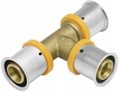 Trójnik mosiężny ultraPRESS - 25