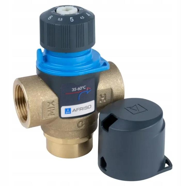 Zawór mieszający termostatyczny ATM 341 DN 15 3/4 GZ 10 bar Kvs 1.6 20-43°C