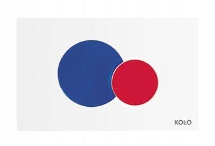 Przycisk spłukujący GEBERIT Eclipse 2 do stelaża TECHNIC GT do WC junior