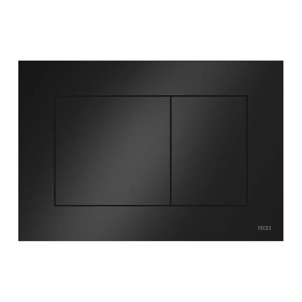 Przycisk spłukujący TECE now z tworz do WC czarny połysk 220x150x5 mm