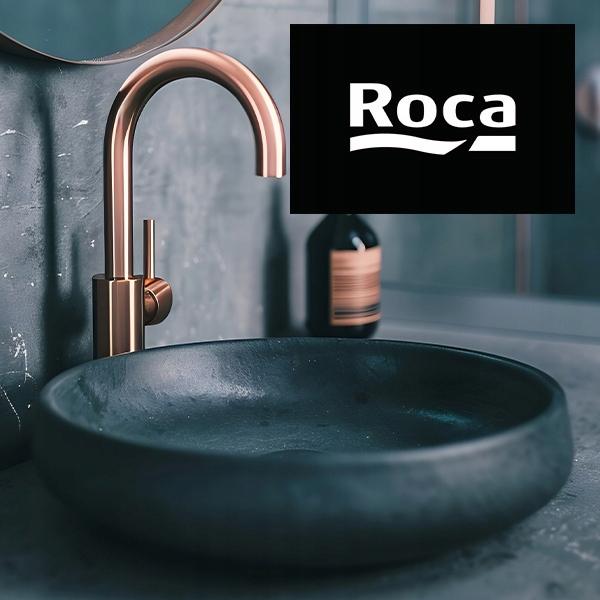 ROCA Bateria Naia Black 2 WY (wann-prysz) podtynkowa (RocaBox A525869403)