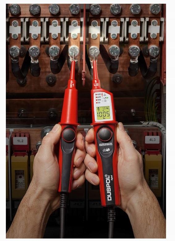 Dwubiegunowy wskaźnik napięcia Duspol digital