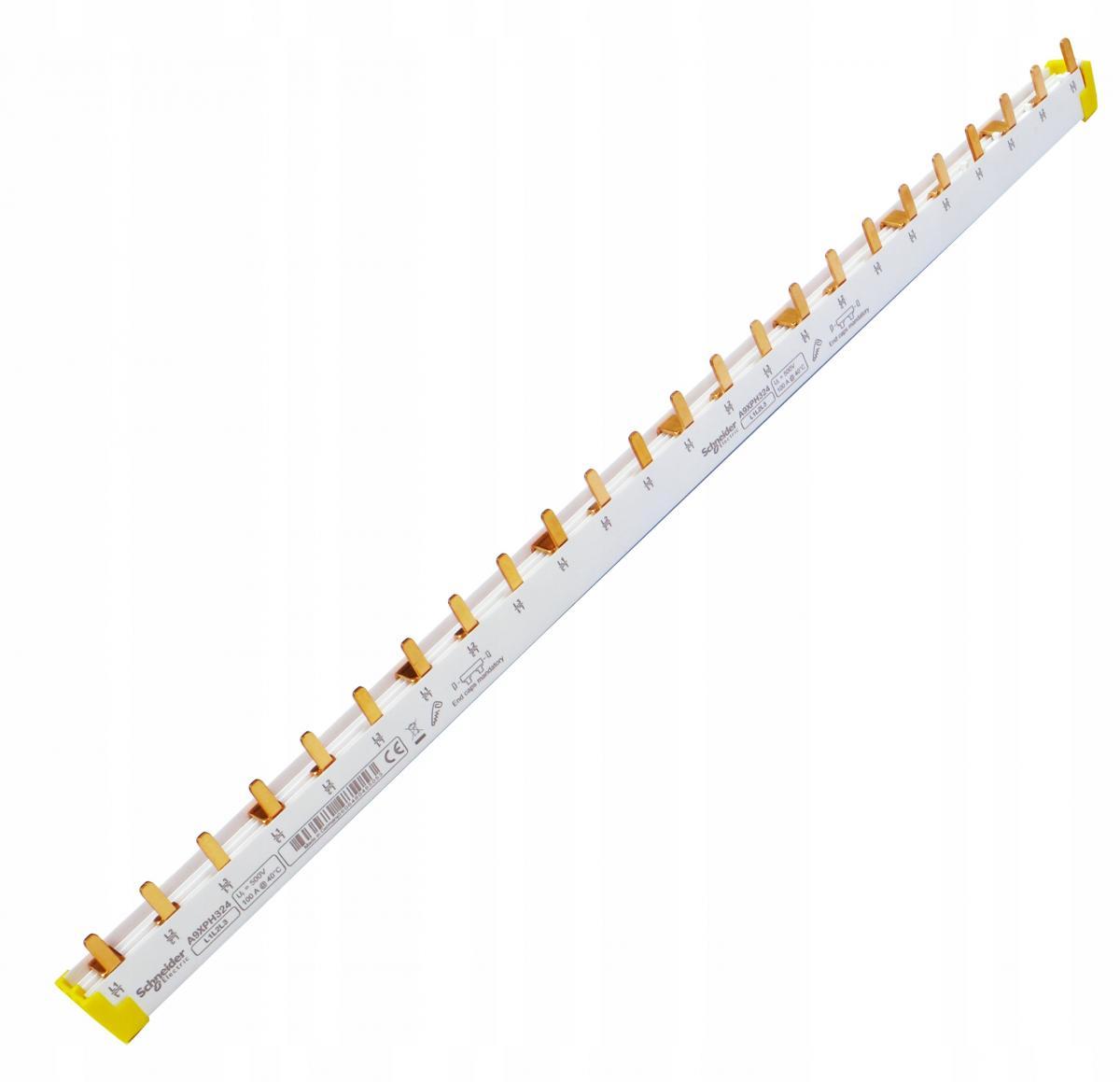 SCHNEIDER ELECTRIC Szyna sztyftowa A9XPH324 100A 3-biegunowa 24 moduły