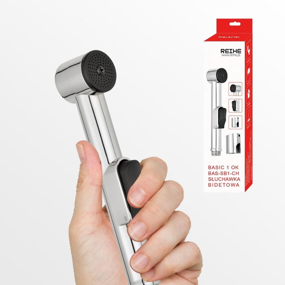 Bateria natryskowa podtynkowa Hansgrohe Logis srebrny