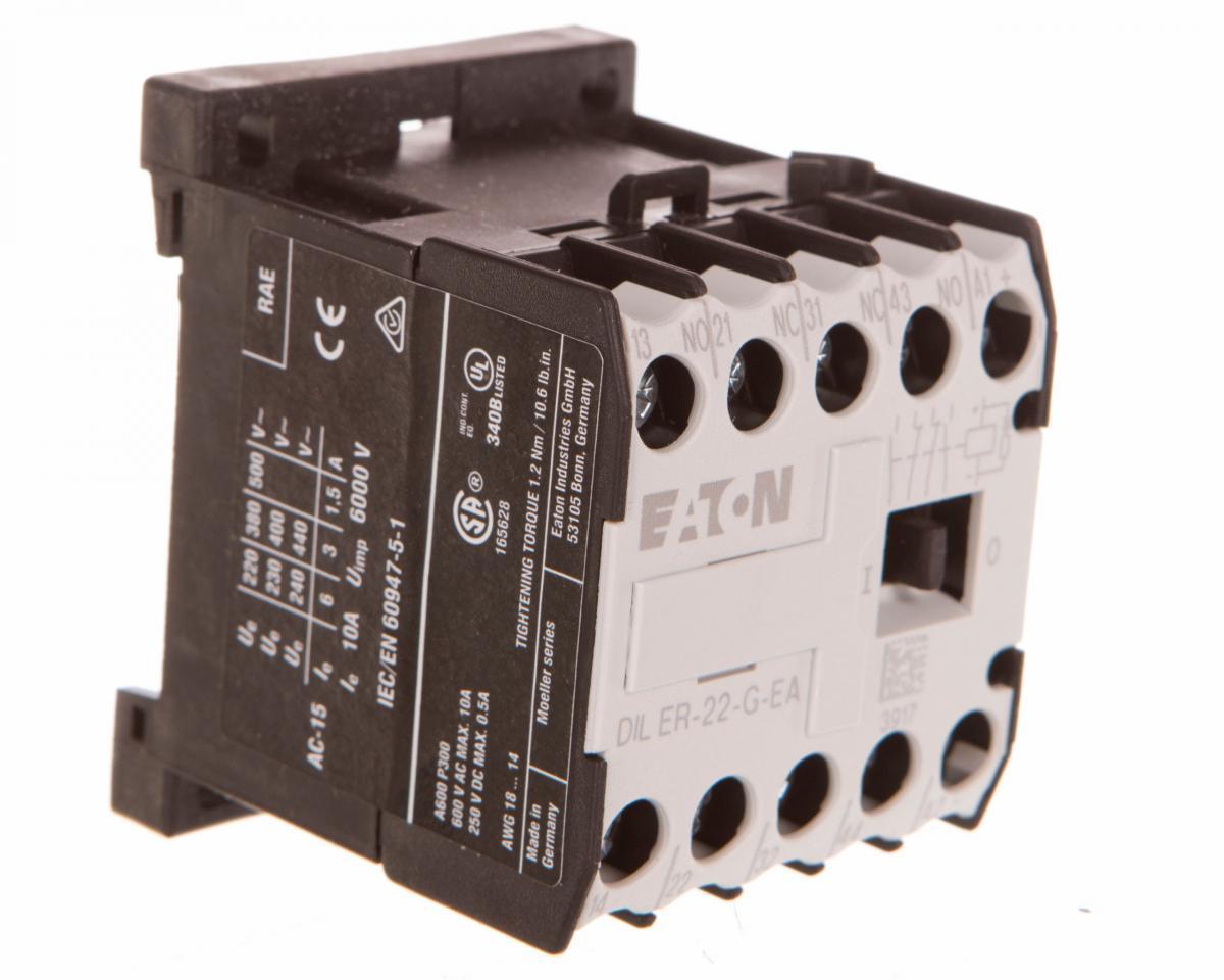 Stycznik pomocniczy miniaturowy, 2Z/2R, sterowanie 24VDC DILER-22-G-EA(24VD