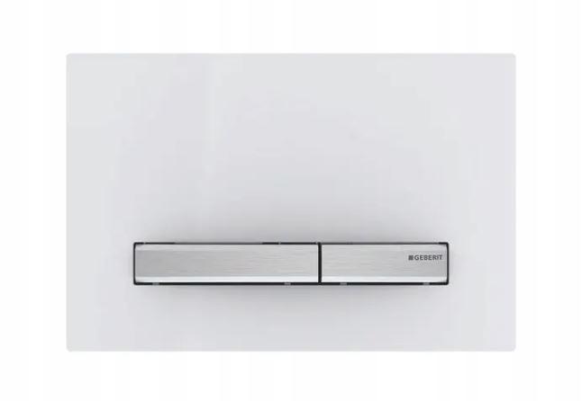 Przycisk uruchamiający GEBERIT Sigma50 przedni biały alpin