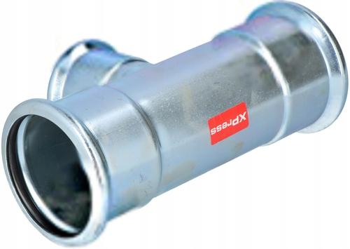 KAN-therm Trójnik redukcyjny Steel - 88.9/66.7/88.9