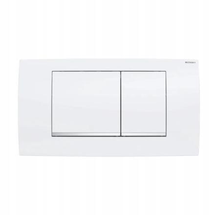 Przycisk spłukujący GEBERIT Twinline30 przedni biały 340x185x32 mm