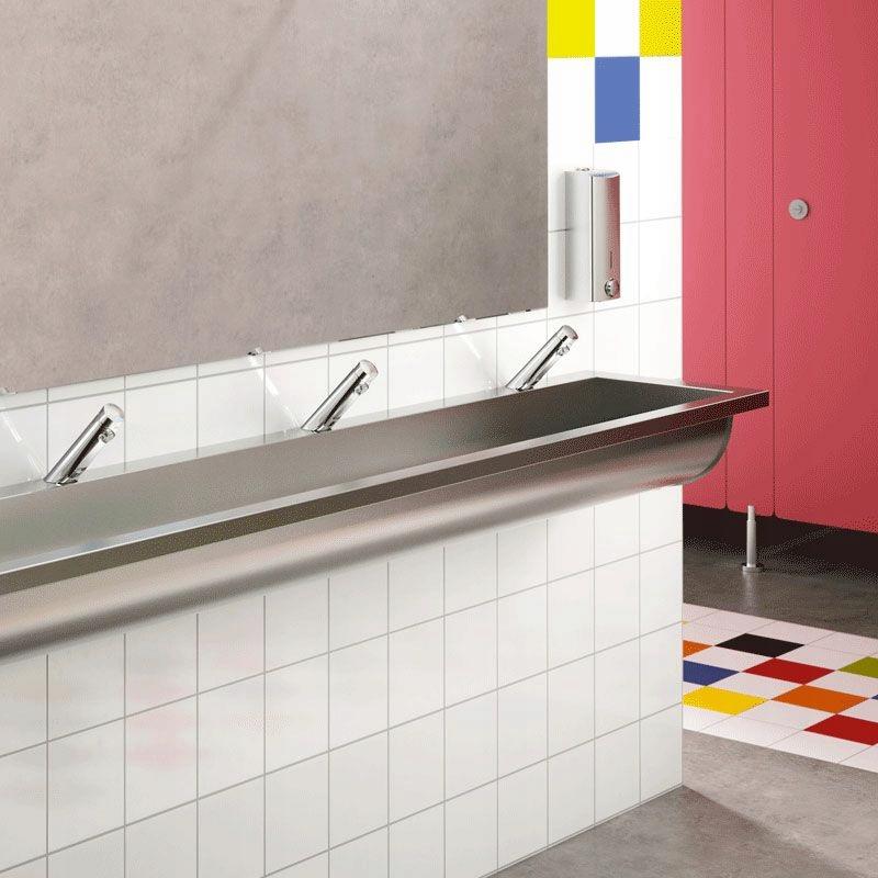 Bateria umywalkowa czasowa VEDO chrom