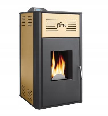 Kominek pellet FERROLI ekologiczny 12kW 48h