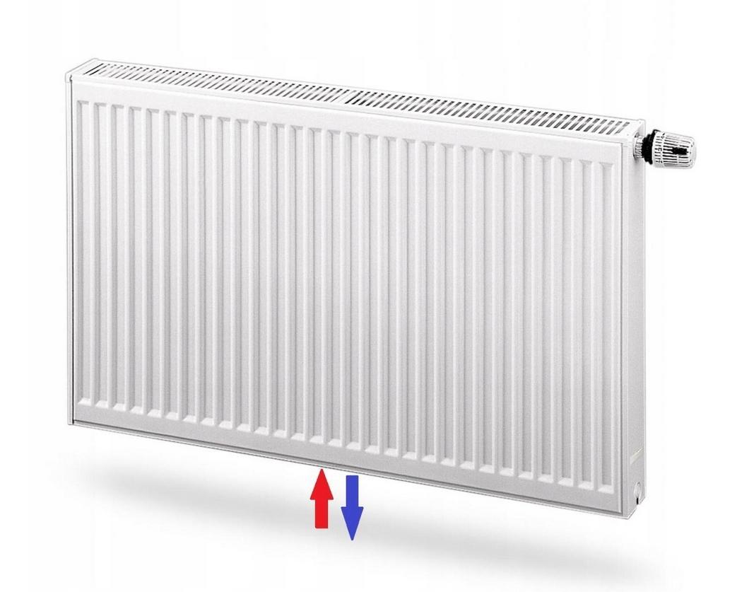 Grzejnik stalowy PURMO CVM22 600x1200 VM 22 DOLNY ŚRODKOWY 48h