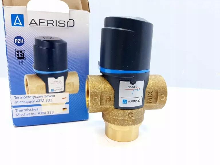 Zawór mieszający termostatyczny ATM 333 DN 20 3/4 GW 10 bar Kvs 1.6 35-60°C