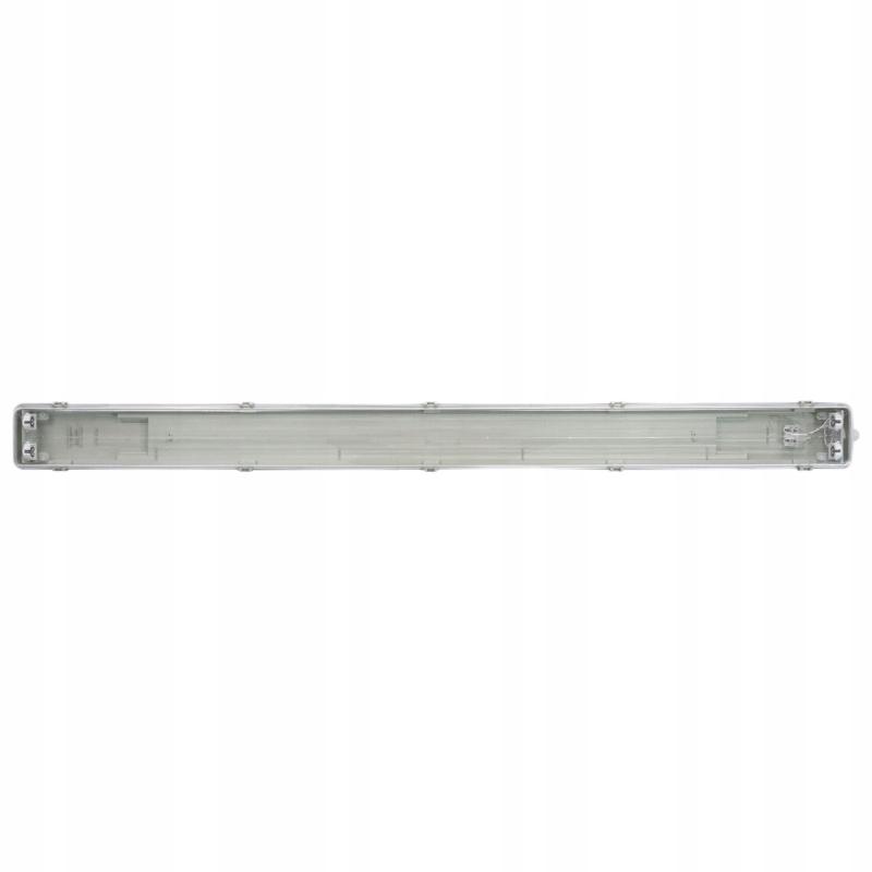 Oprawa hermetyczna do tub LED G13, 2xT8, 2x18W, 2x1800lm, 4000K, IP65, 120c