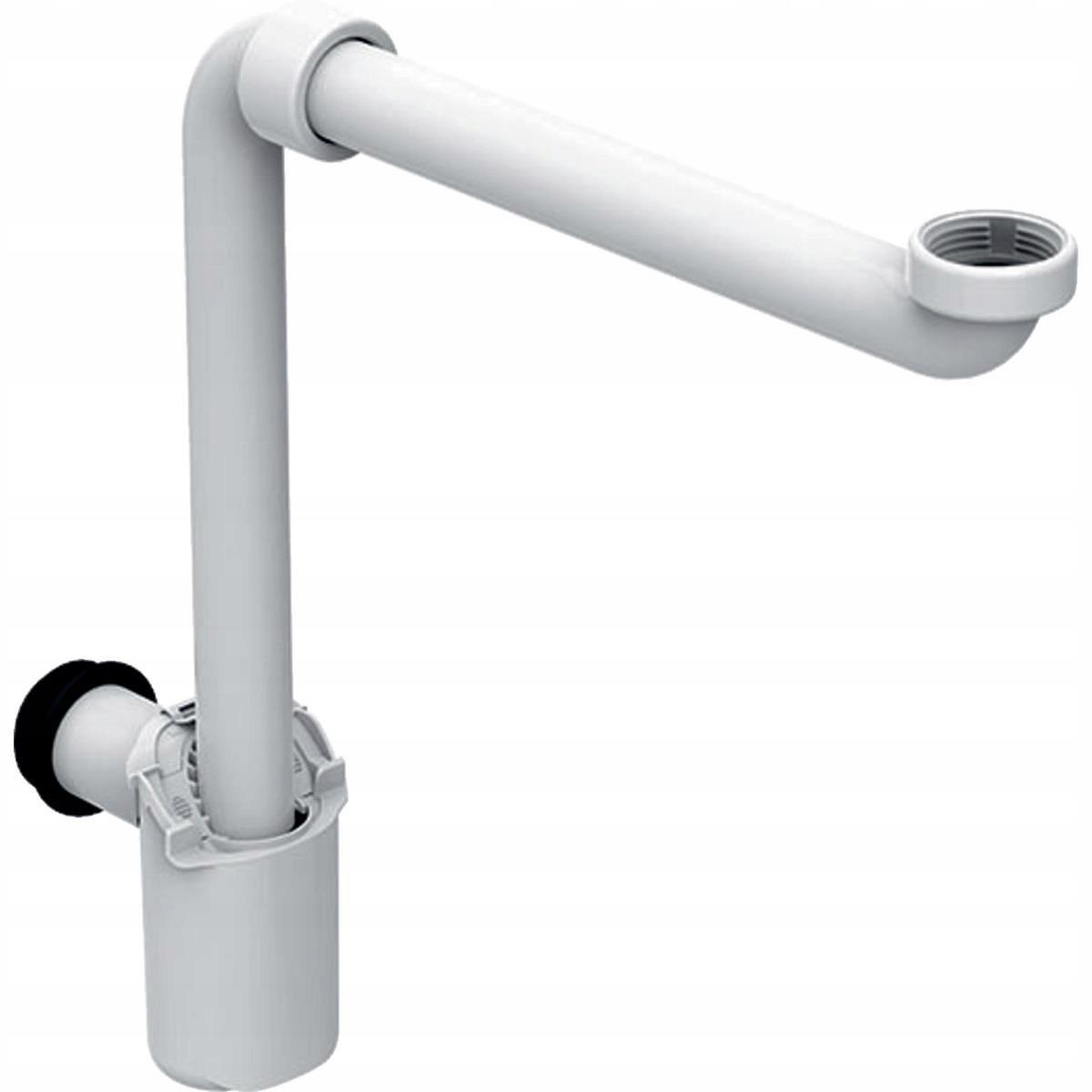 GEBERIT Syfon umywalkowy, model do niewielkich pomieszczeń, d32, biały