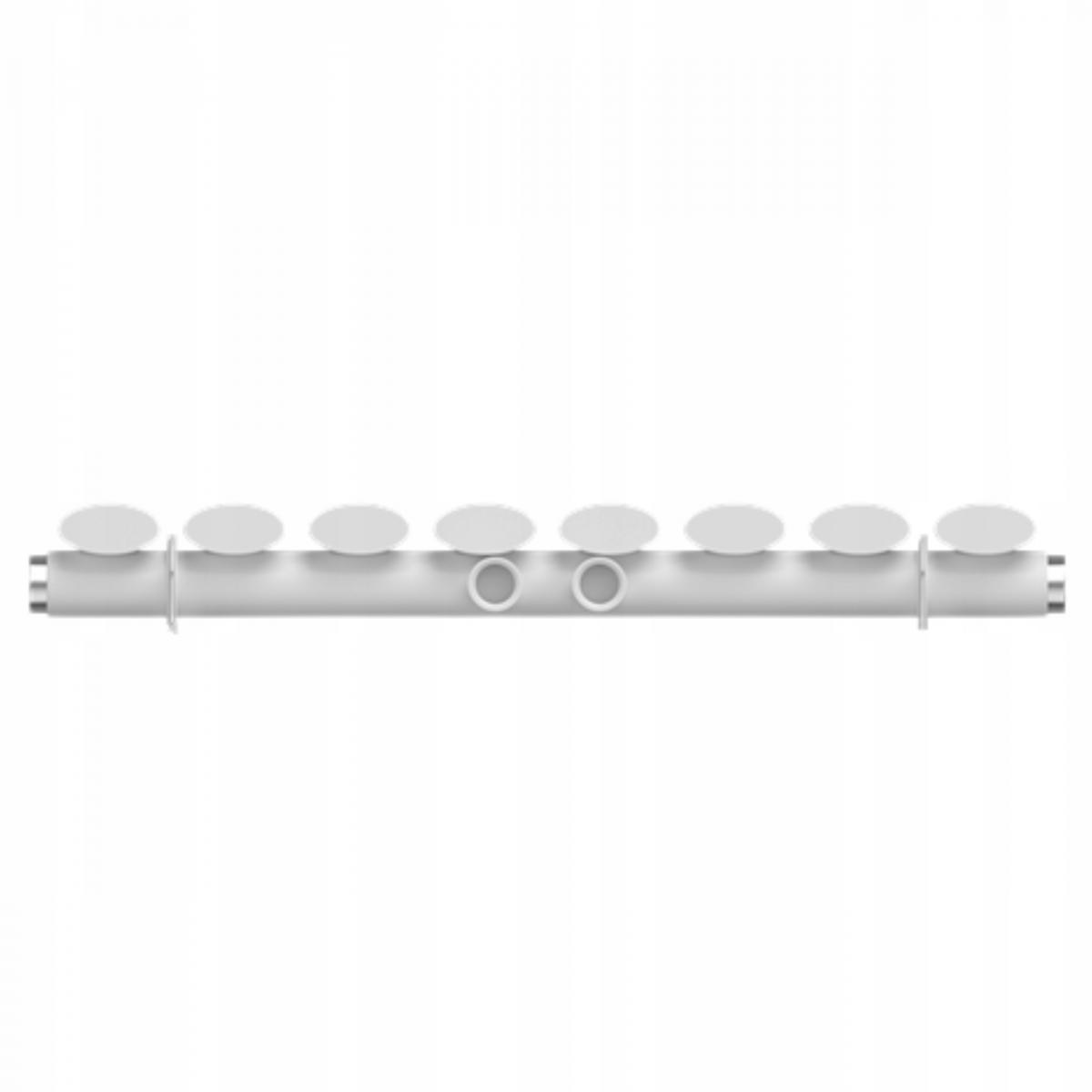 Grzejnik pionowy dekoracyjny INVENA MONO 2000X480 MOC: 983W BIAŁY