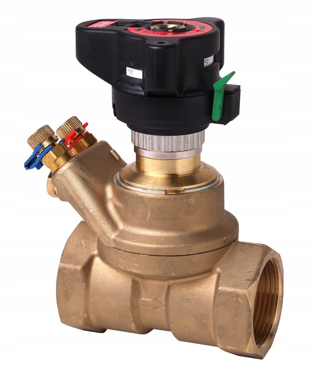 Zawór współpracujący z zaworami ASV-P/-PV - ASV-BD, DN32, gwint wew. 1 1/4