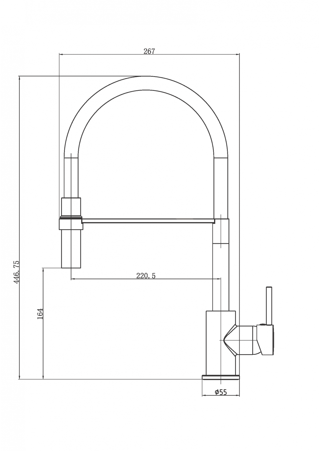 Bateria zlewozmywakowa INVENA KAMELEON CZERWONA 48h