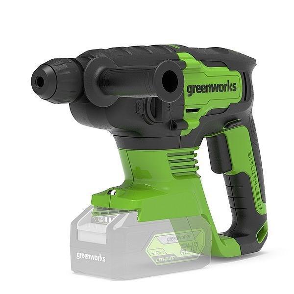 Młotowiertarka Udarowa Greenworks Gd24Sds1 24V