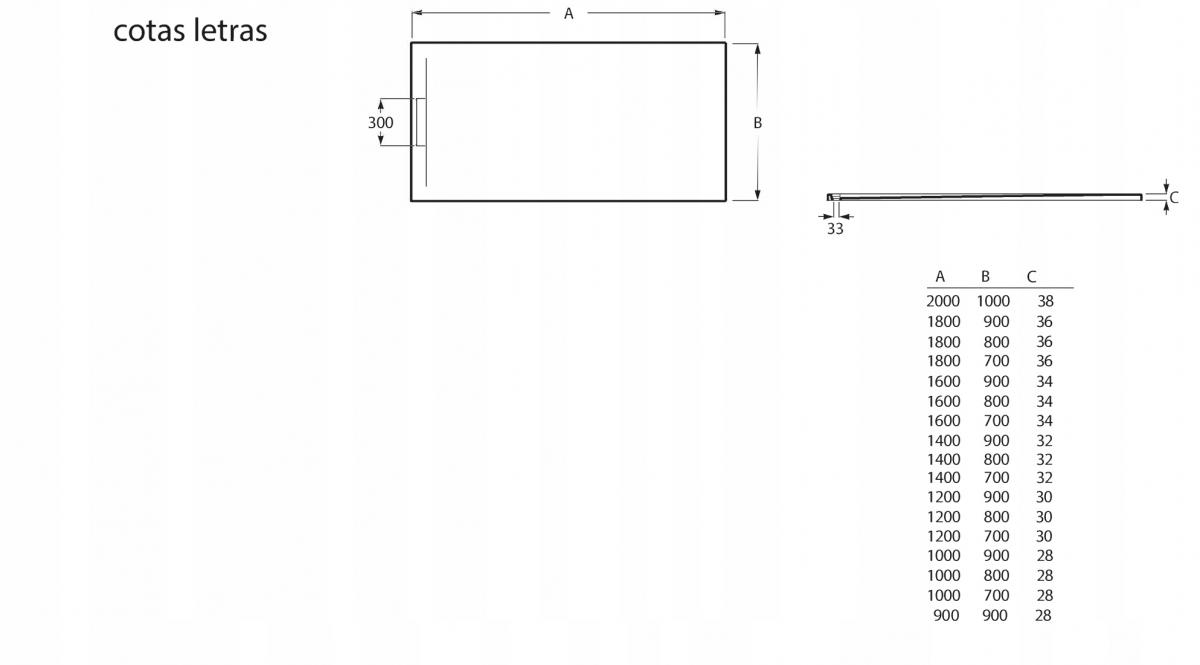Brodzik prysznicowy kompozyt STONEX prostokąt 160.3x90x3.4cm PYROS syfon
