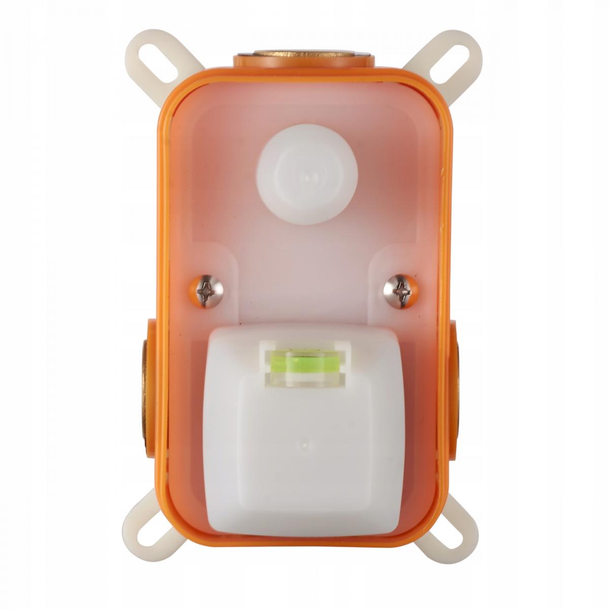 INVENA ZESTAW PODTYNKOWY Z BATERIĄ PODTYNKOWĄ 2F PAROS INVENA TREND, CZARNY