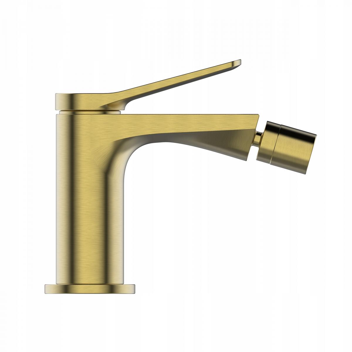 INVENA BATERIA BIDETOWA ALONIA INVENA TREND, ZŁOTO SZCZOTKOWANE