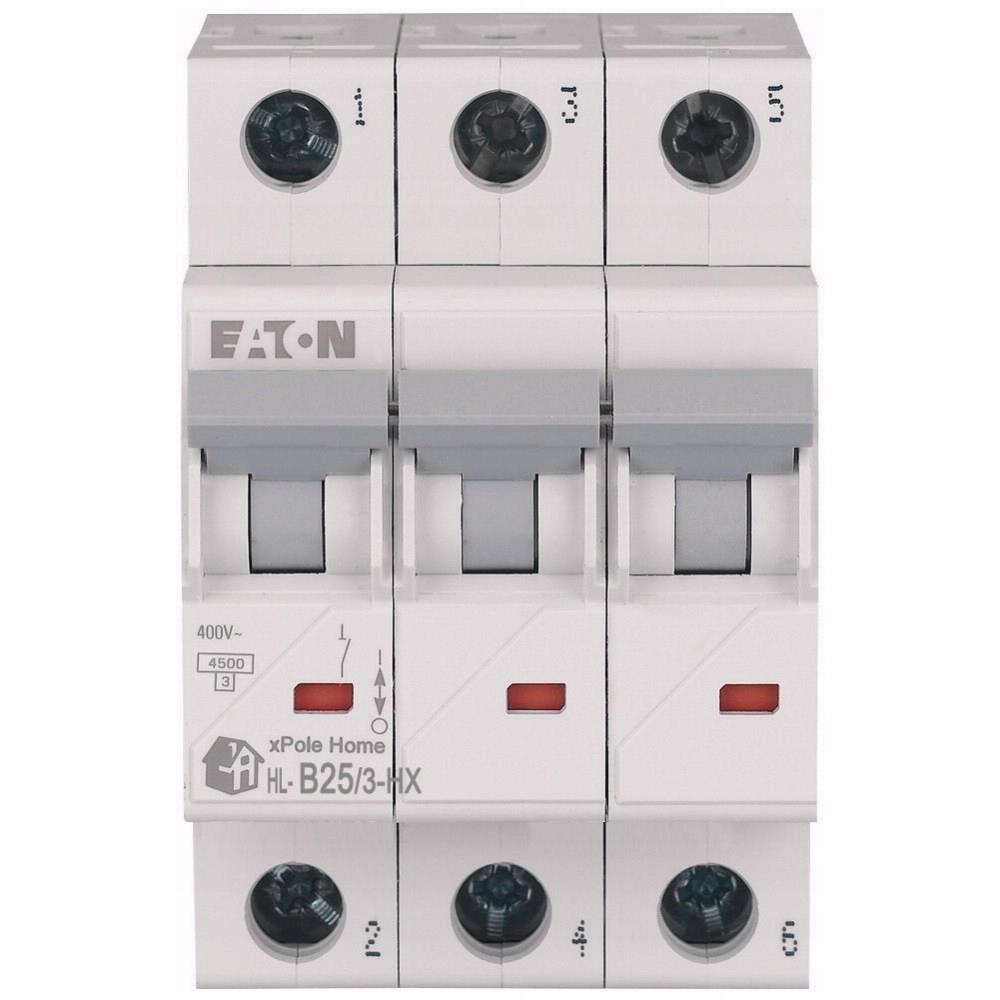 EATON Wyłącznik nadprądowy 6kA HN-B25/3