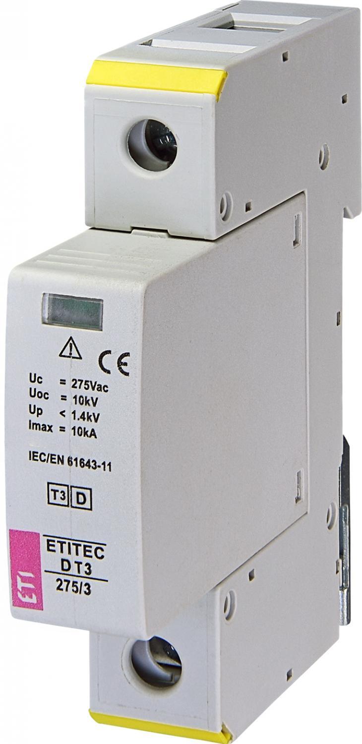 ETI Ogranicznik przepięć T3 (D) ETITEC D T3 275/3 1+0