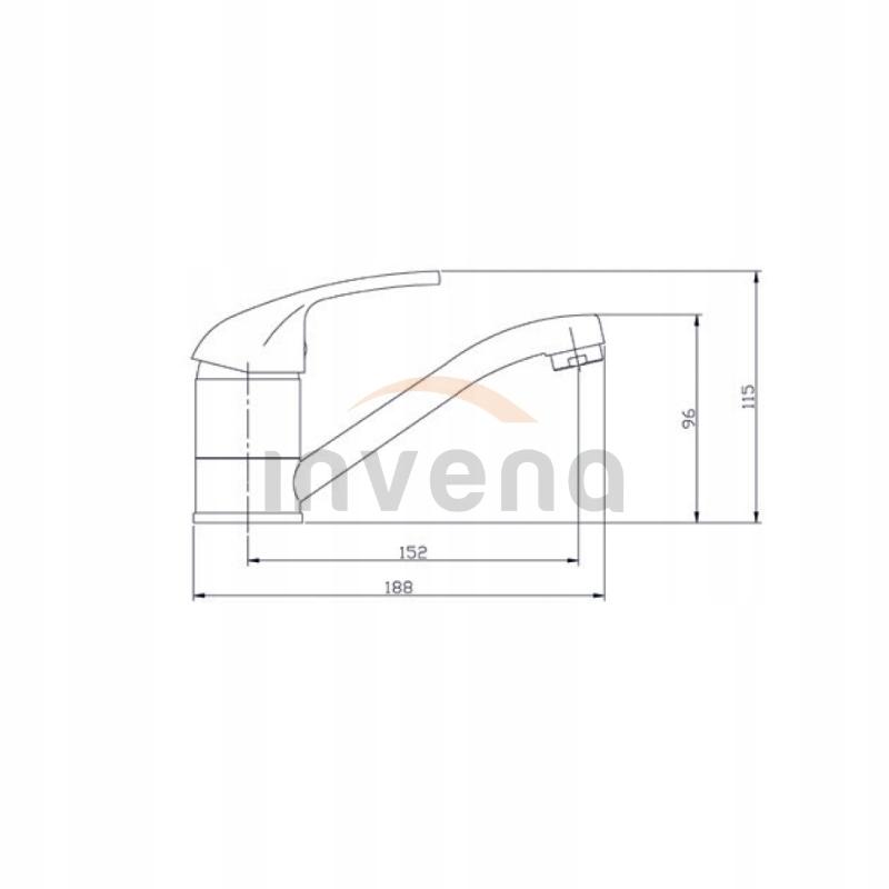 Bateria umywalkowa INVENA PEREA 48h