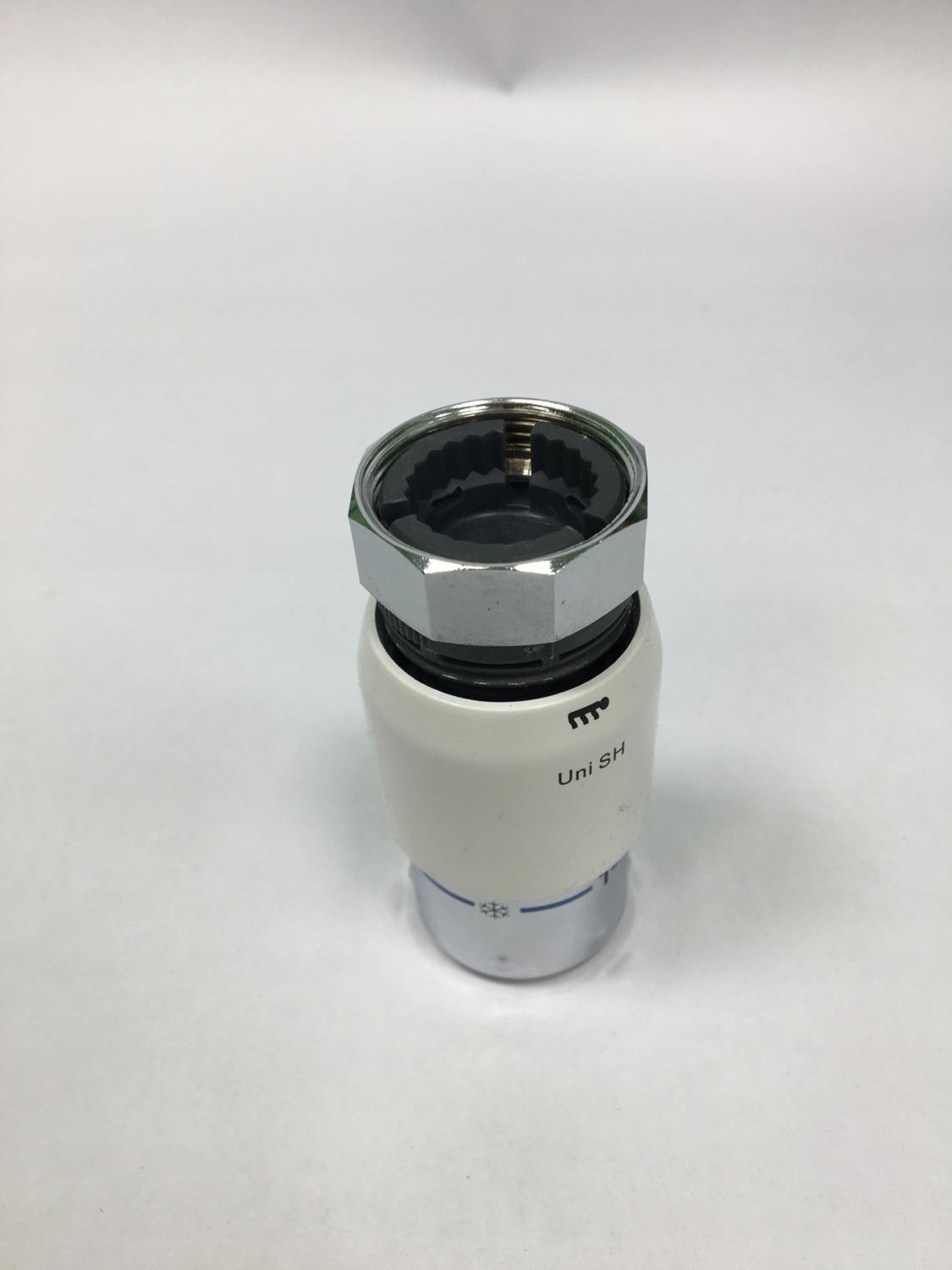 Termostat Uni SH, 7-28 C, 0* 1-5, z czujnikiem cieczowym, biały