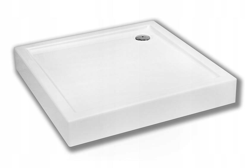 Brodzik akryl STABILSOUND kwadratowy 80x80x14 cm SCHEDPOL COMPETIA