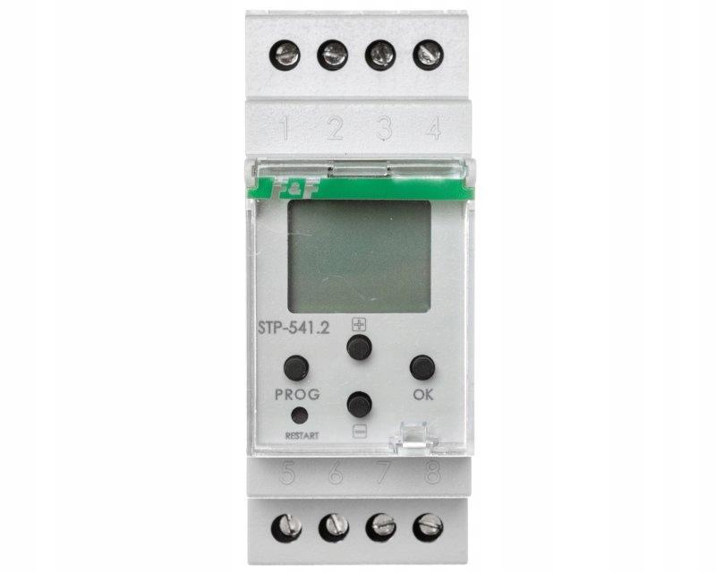 Sterownik czasowy STP-541 programowalny, prawo-lewo, 4-czasowy, 2×1P, I=(