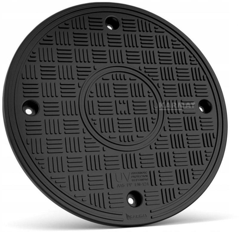 Pokrywa polipropylenowa teleskopowa klasa A15 (1,5t) DN 315mm, szczelna z k